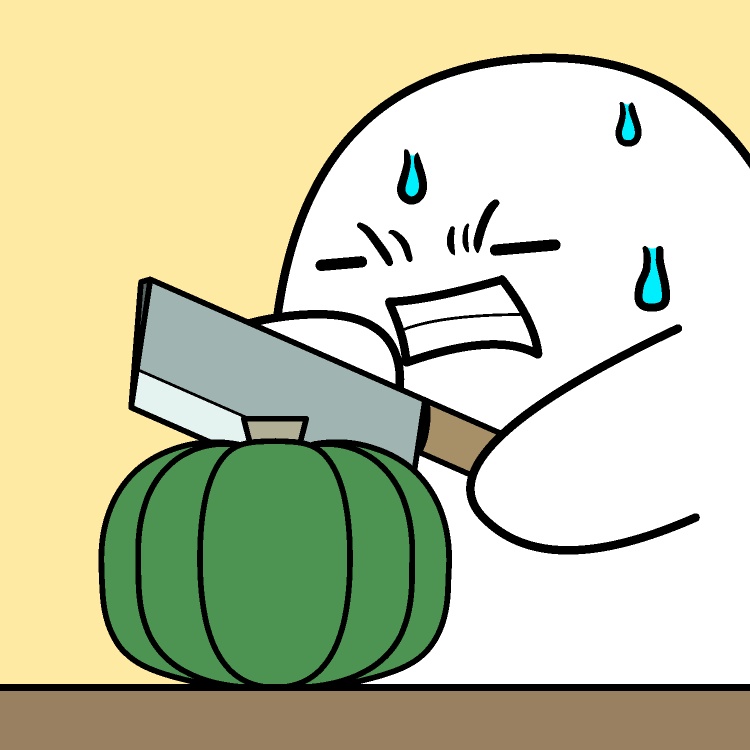 かったいカボチャGIFアニメ
