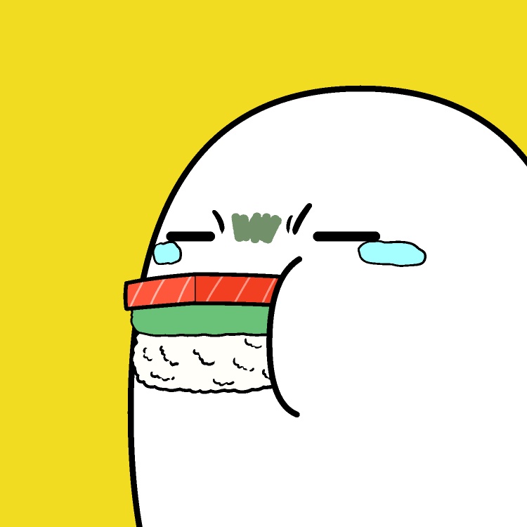 わさび寿司プルプルGIFアニメ
