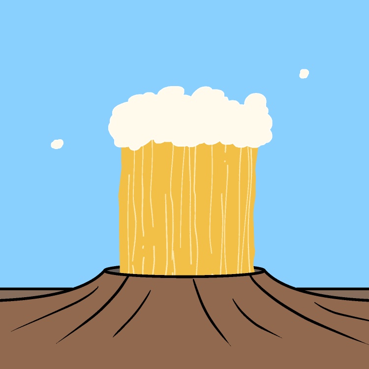 これがホントの地ビールGIFアニメ