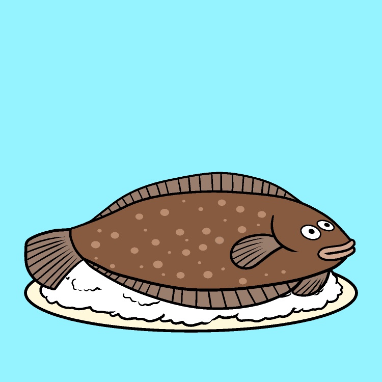 カレイライス（カレーライス）GIFアニメ