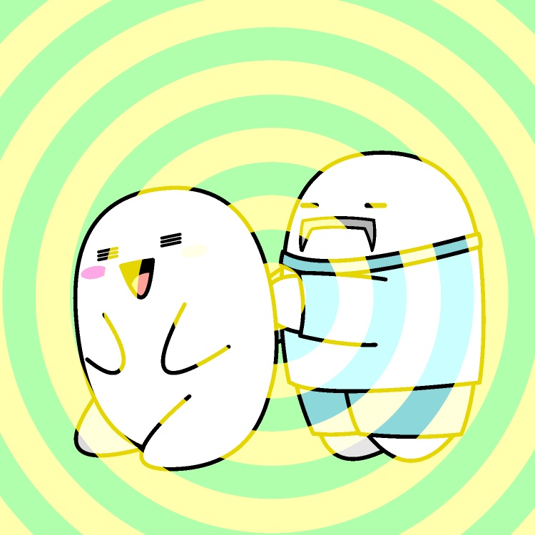 気功治療GIFアニメ