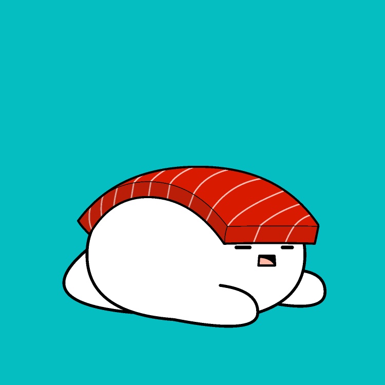寿司ネタぽとりGIFアニメ