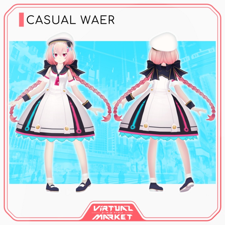 『Vketちゃん1号』VRSNS向けアバター