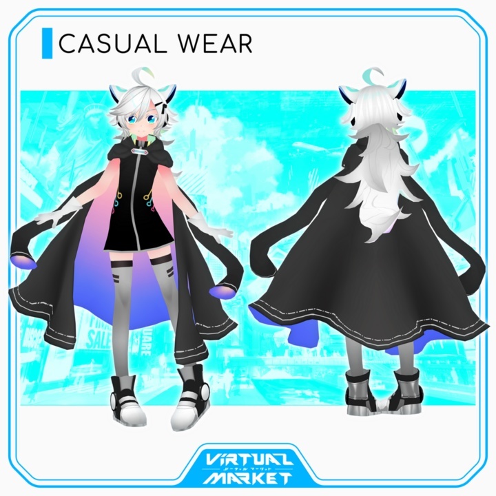 『Vketちゃん2号』VRSNS向けアバター