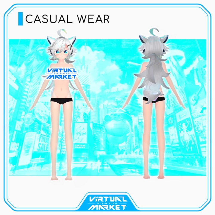 『Vketちゃん2号』VRSNS向けアバター