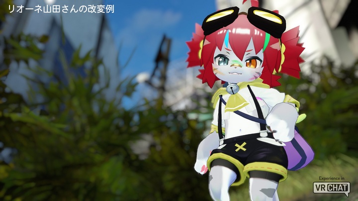 『ぶいけっとにゃん』VRSNS向けアバター