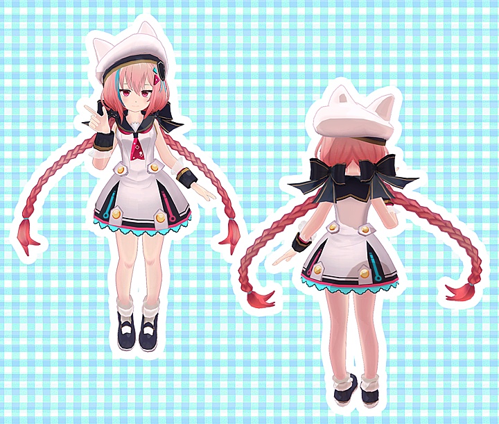 『Vけっとちゃん plus+』VRSNS向けアバター