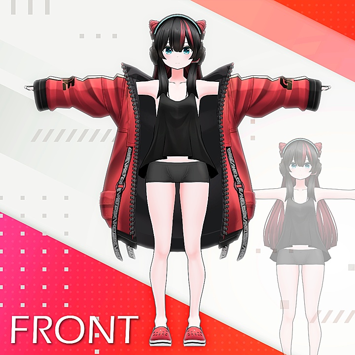 『GameVketちゃん』VRSNS向けアバター