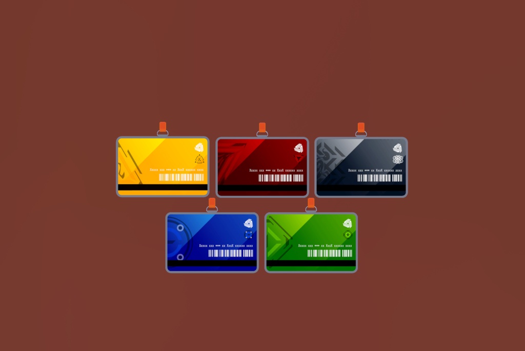 「研究員証」Vket2025S_異常物体研究所