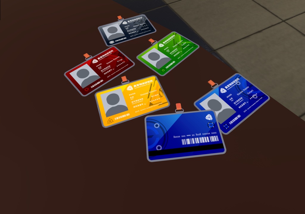 「研究員証」Vket2025S_異常物体研究所