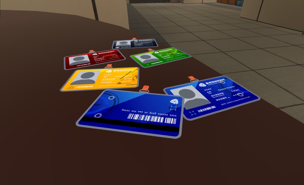 「研究員証」Vket2025S_異常物体研究所