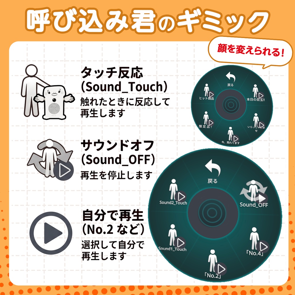 呼び込み君公式3Dモデル