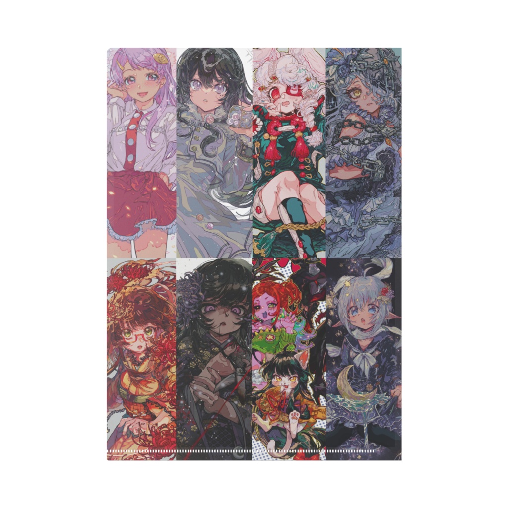 すけぶ絵みっくすクリアファイル1