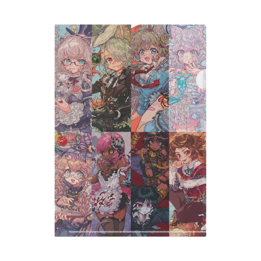 すけぶ絵みっくすクリアファイル1