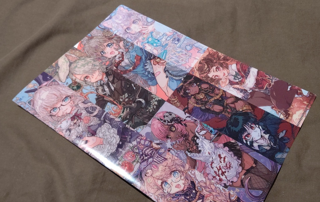 すけぶ絵みっくすクリアファイル1