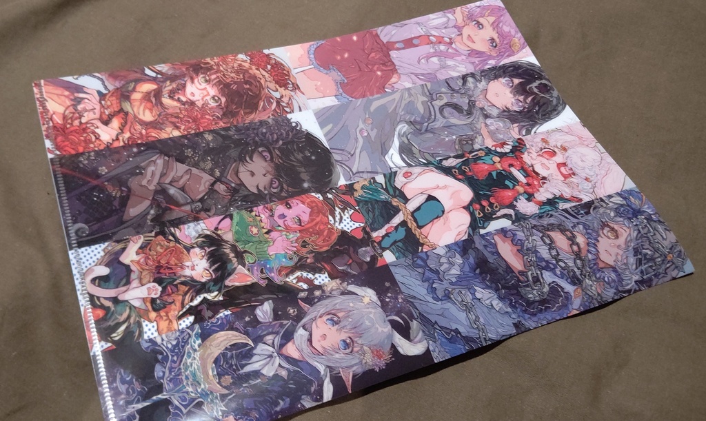 すけぶ絵みっくすクリアファイル1