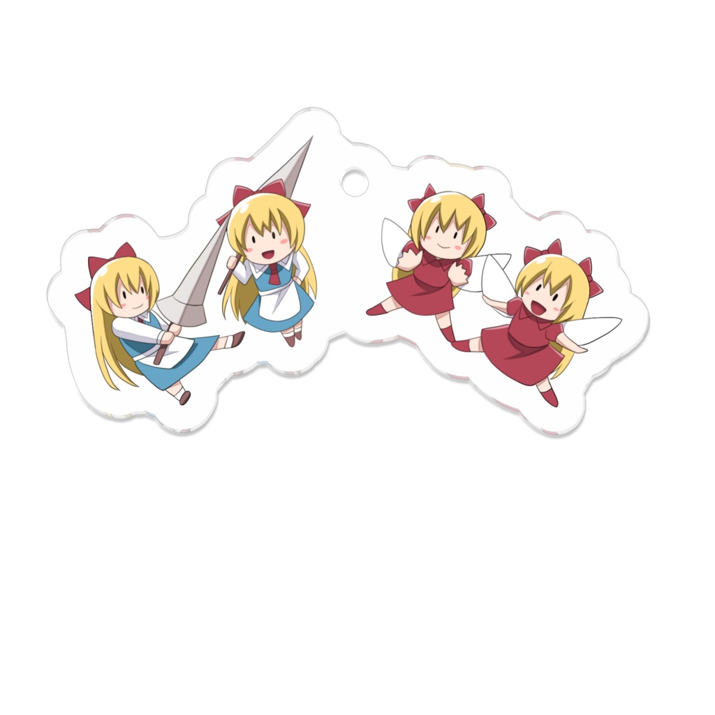 上海&蓬莱キーホルダー