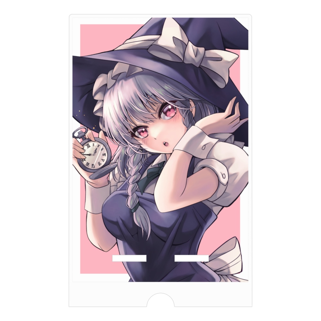 魔理咲夜のスマホスタンド