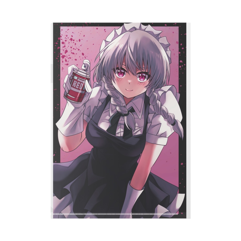 咲夜さんクリアファイル(紅)
