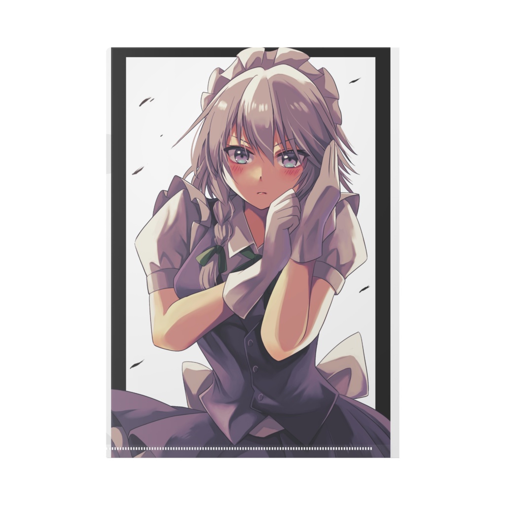 咲夜さんクリアファイル(白)