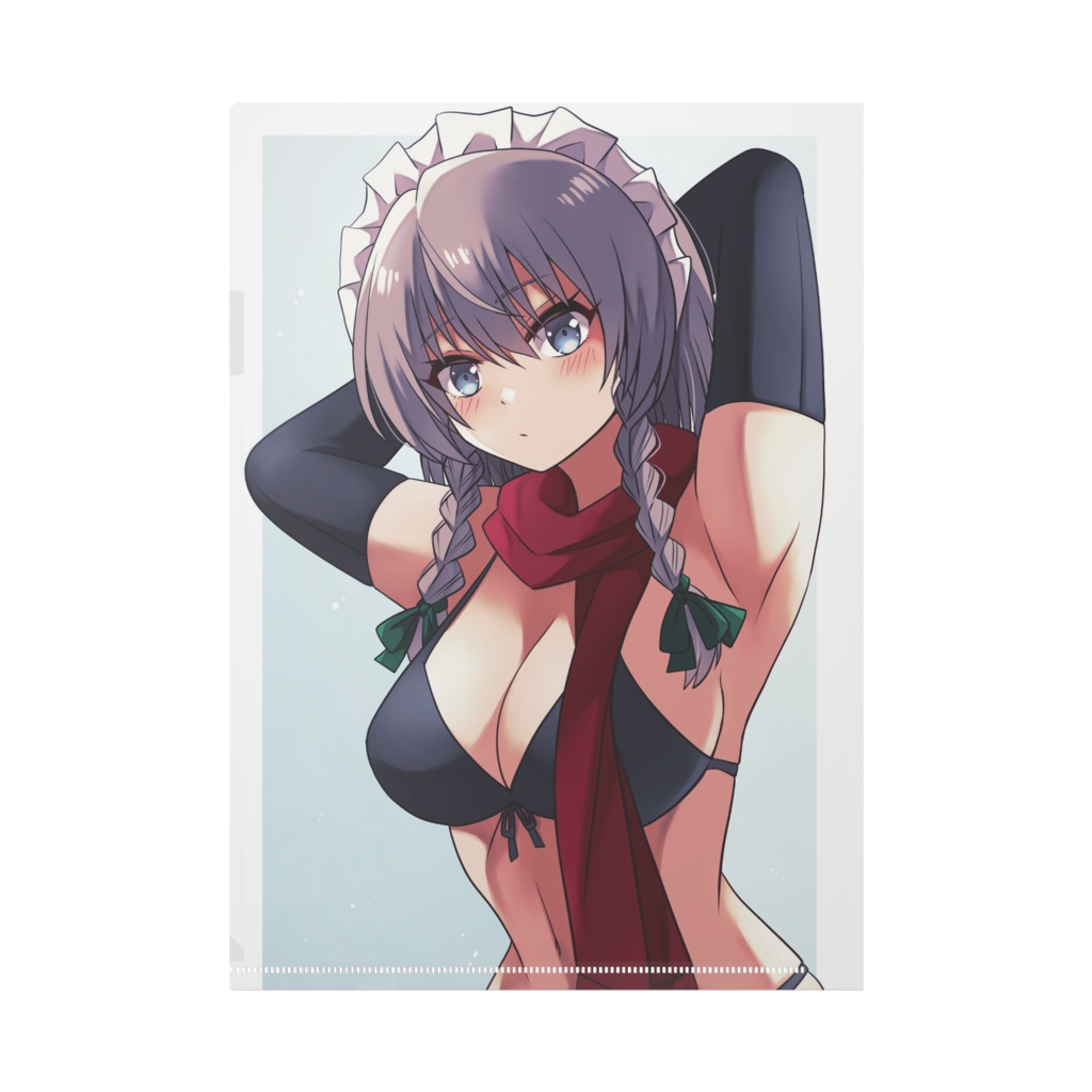 咲夜さんクリアファイル(海)