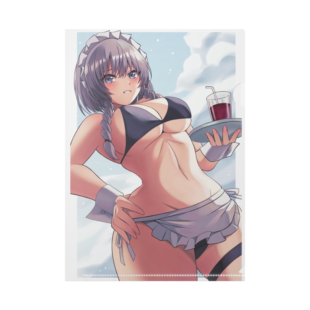 咲夜さんクリアファイル(海)