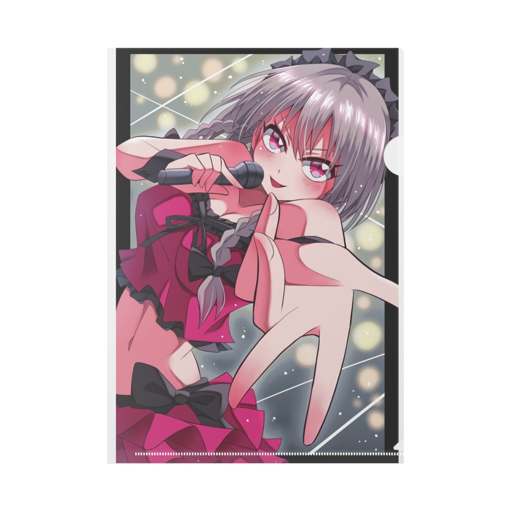 アイドル咲夜さんクリアファイル