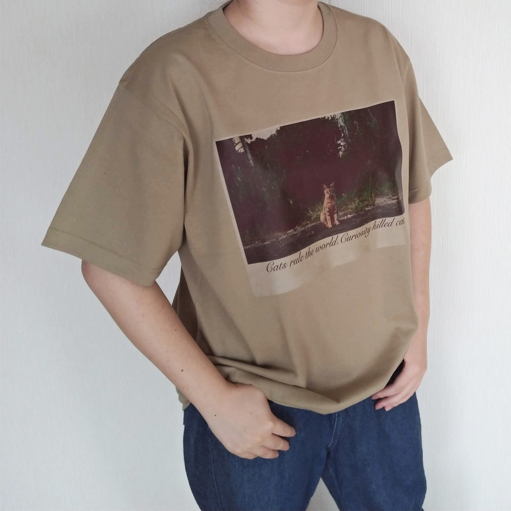 近所の公園にいた猫 Tシャツ