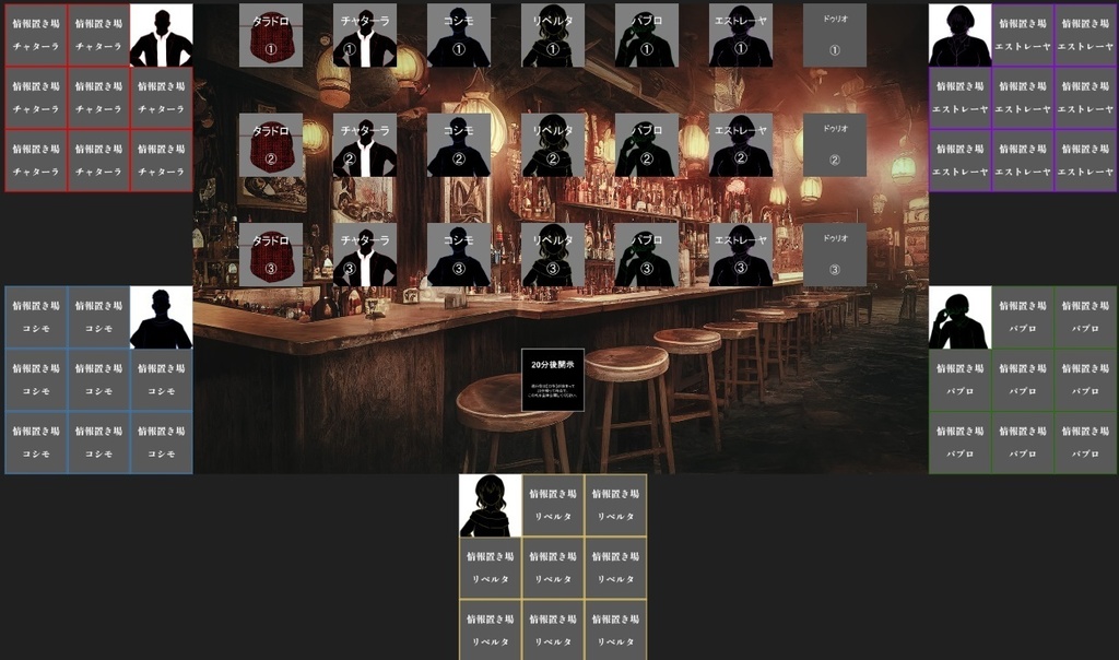 【マーダーミステリー】エル・パティブロ【GMレス可・5人用】