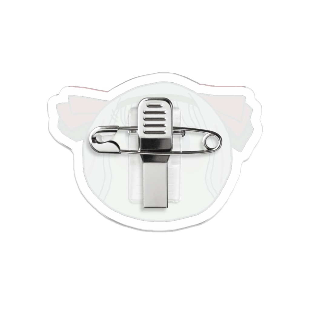 アクリルバッジ-あるまんじゅう赤-