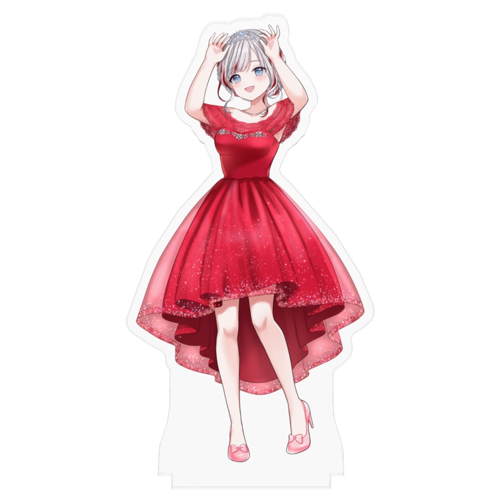 アクリルフィギュア-ドレス-