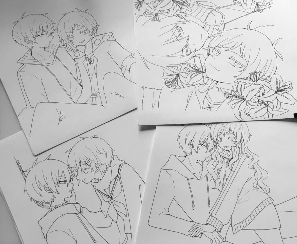 カノシン正方形イラスト本