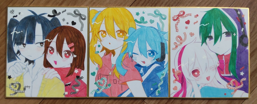 女子組色紙