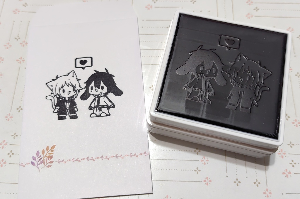 カノとシンタローのハンコ