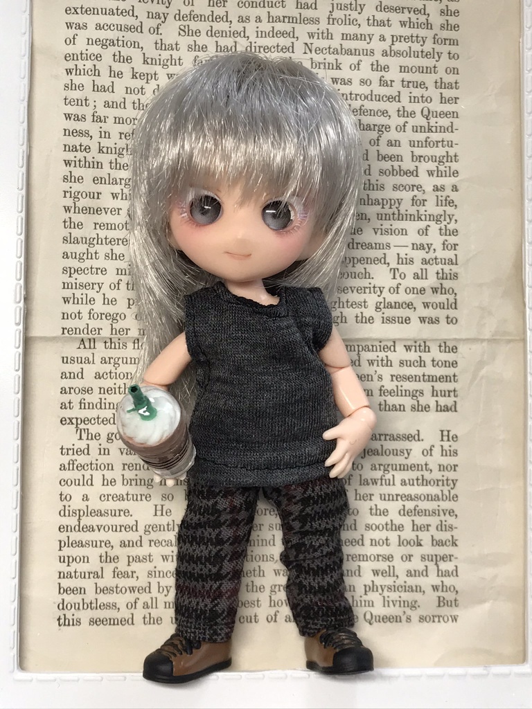 ニットコートセット【オビツ１１サイズ】