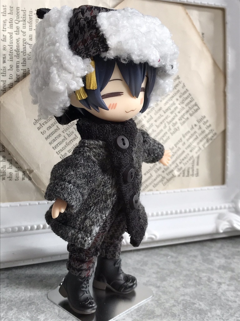 ニットコートセット【ねんどろいどどーる用】