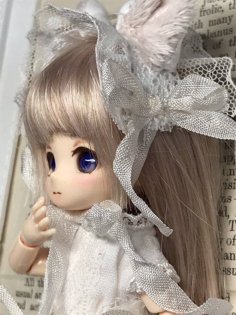 ガーゼにゃんこドレス