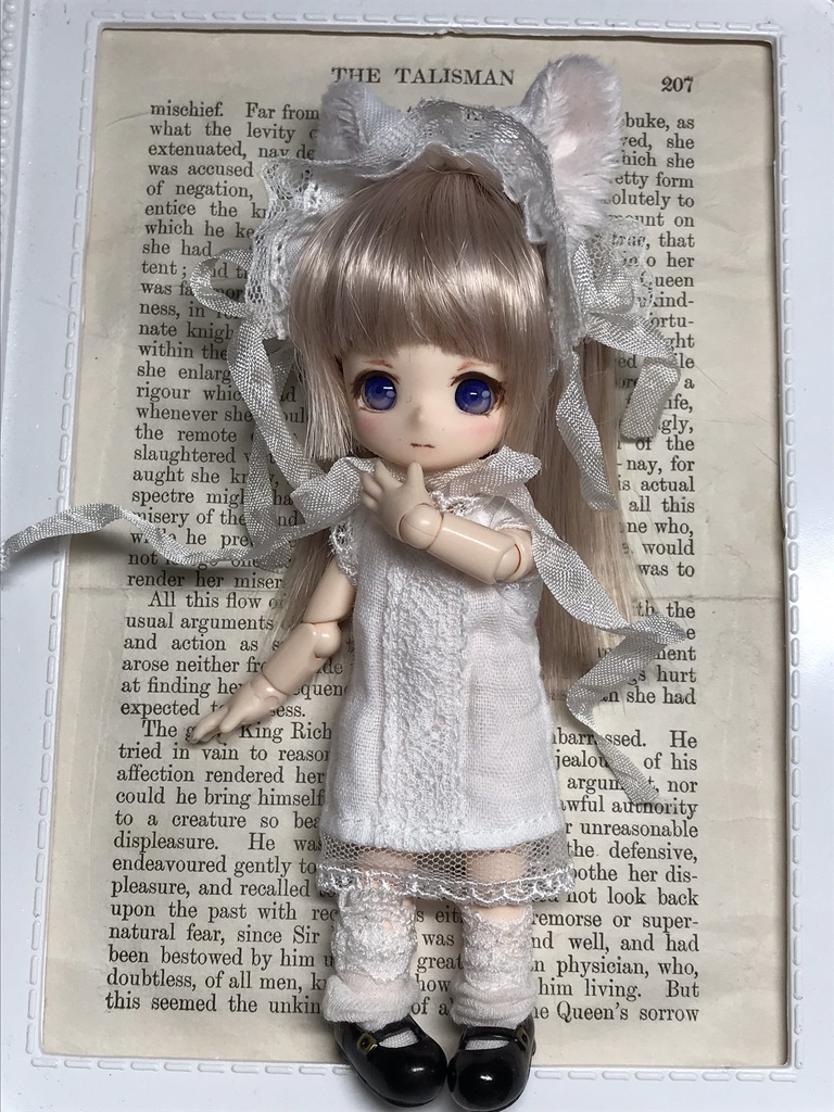 ガーゼにゃんこドレス
