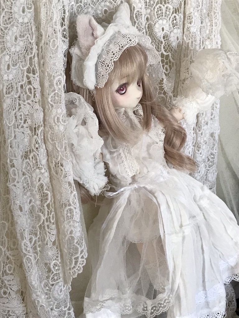 ふわガーゼにゃんこ