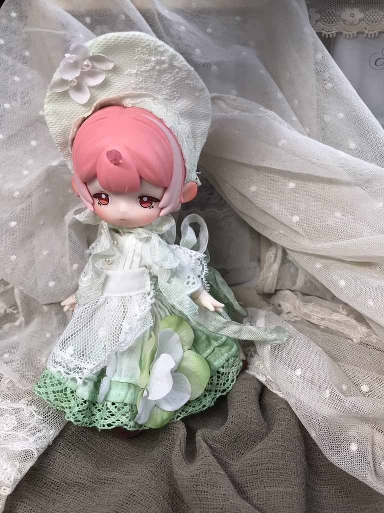 手染め紫陽花ドレス
