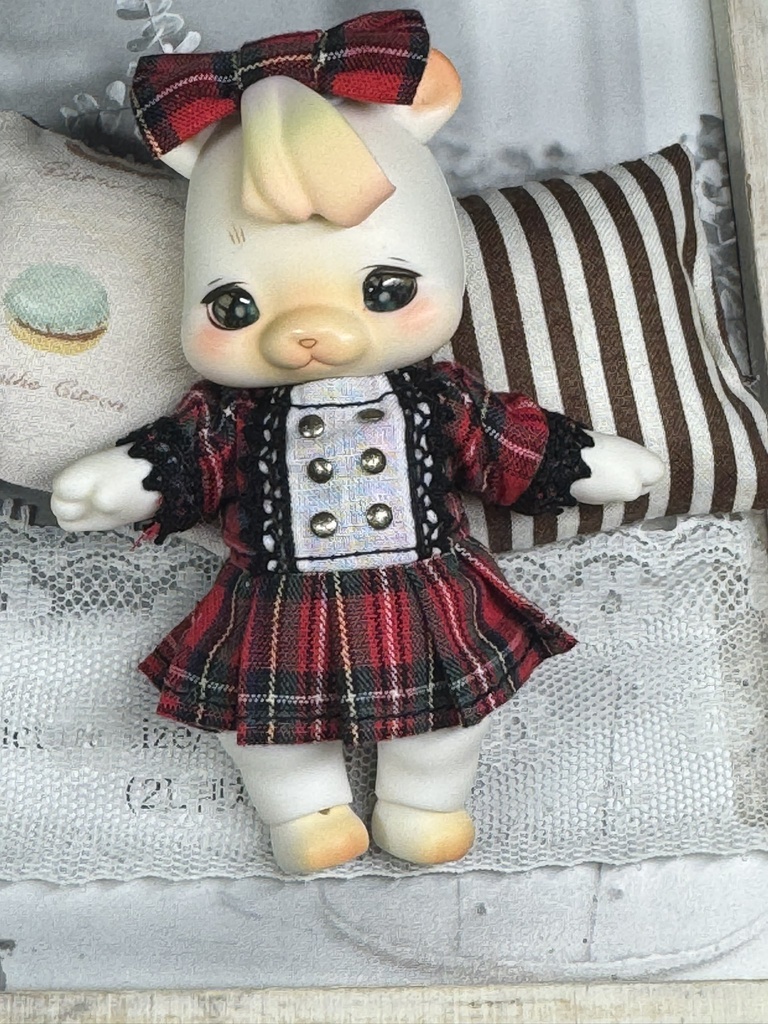 タータンワンピセット