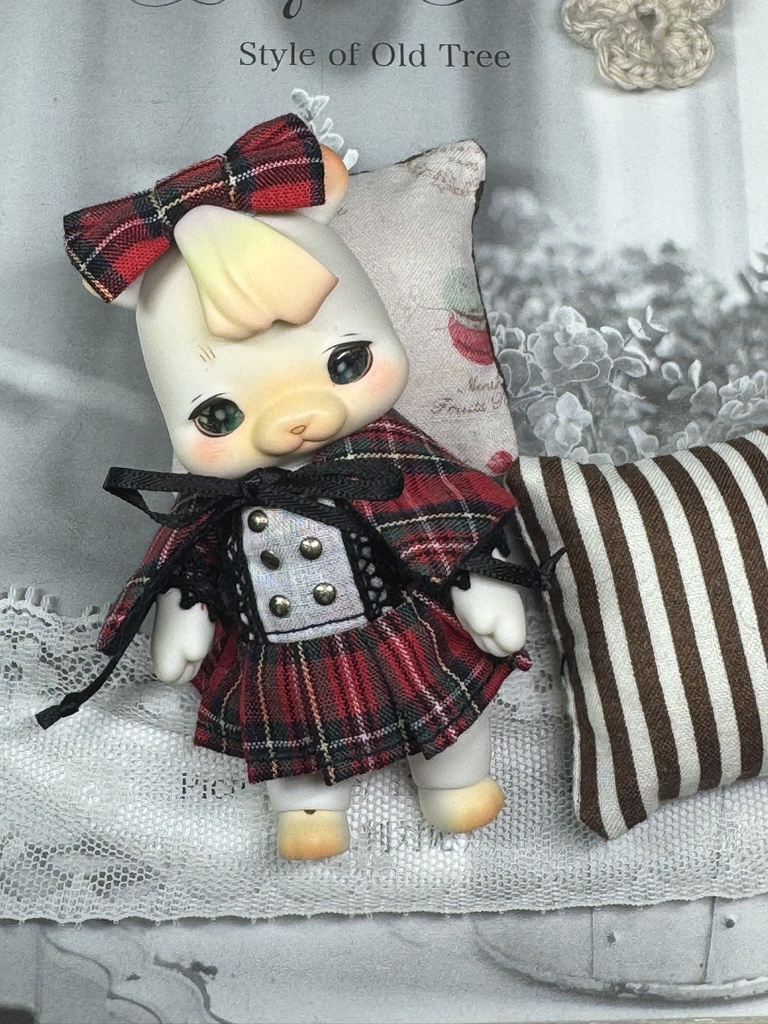 タータンワンピセット