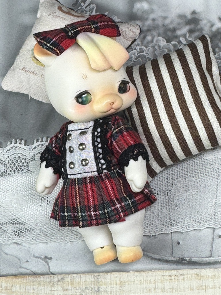 タータンワンピセット