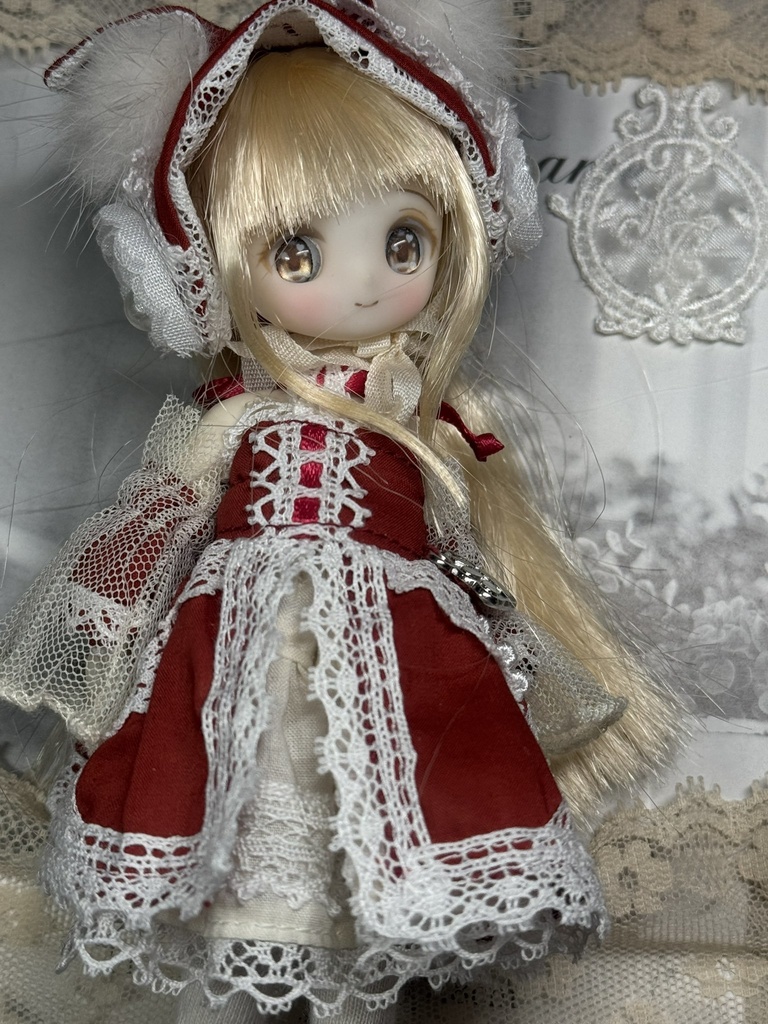 赤と黒の猫天使(即納)