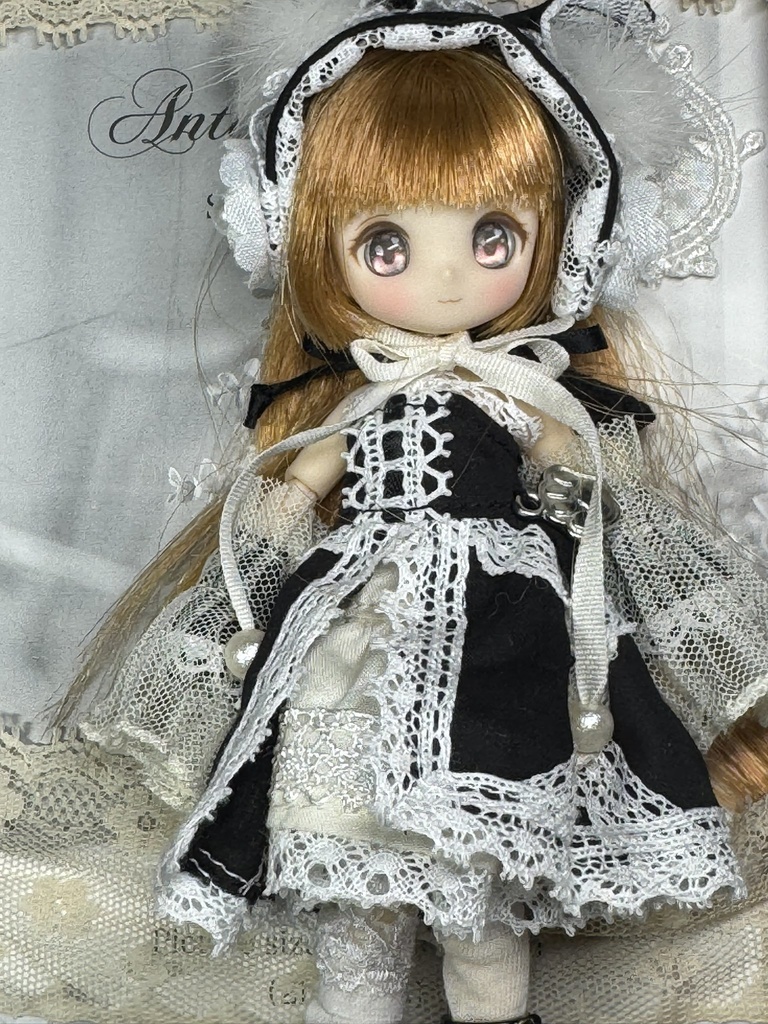 赤と黒の猫天使(即納)