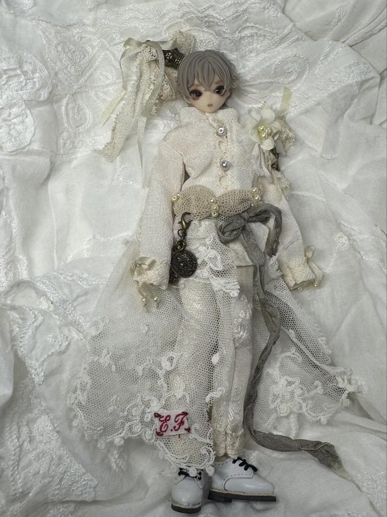 antique lace dress【シチリアの追憶用】01