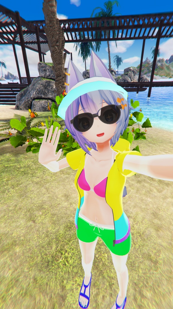 【シリウス用水着】トロピカルバカンス【SwimWear for Sirius】