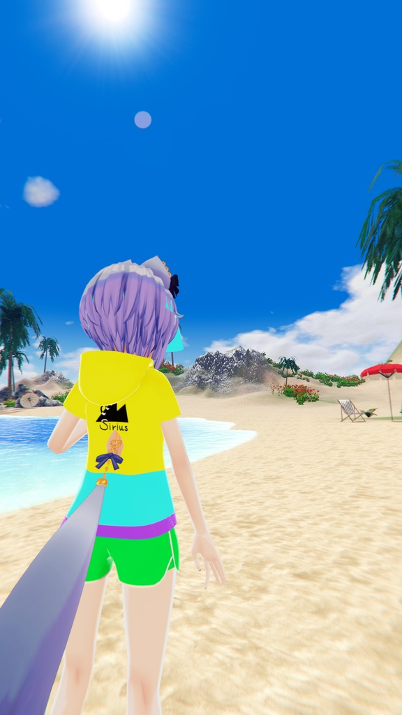 【シリウス用水着】トロピカルバカンス【SwimWear for Sirius】