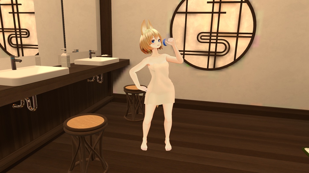 【Lizz Sigma用衣装】バスタオル