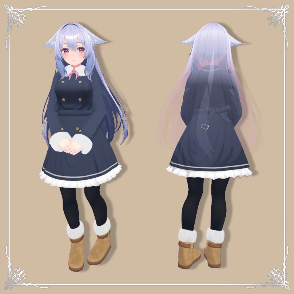 【桔梗用衣装】ウィンターコート